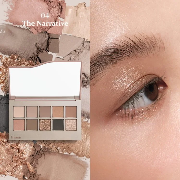 hince New Depth Eyeshadow Palette The Narrative - Ảnh 2