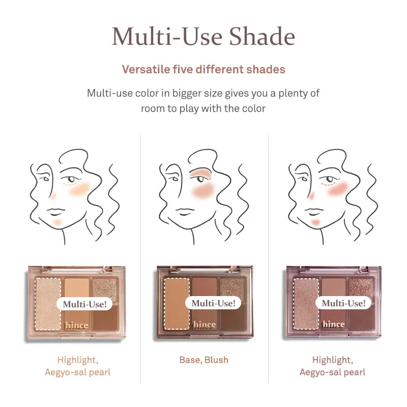 hince All-Round Eye Palette - Ảnh 2