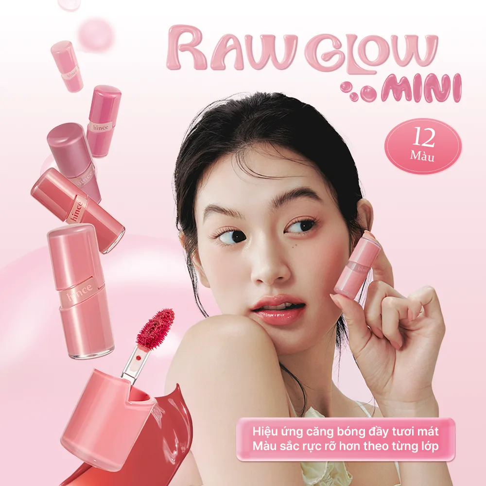 hince Raw Glow Gel Tint Mini - Ảnh 2