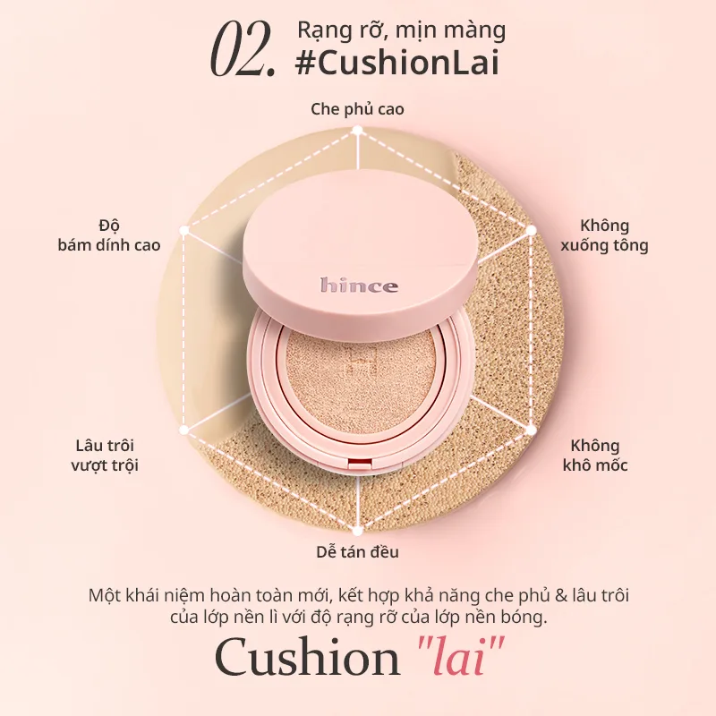 hince Cover Master Pink Cushion - Ảnh 6