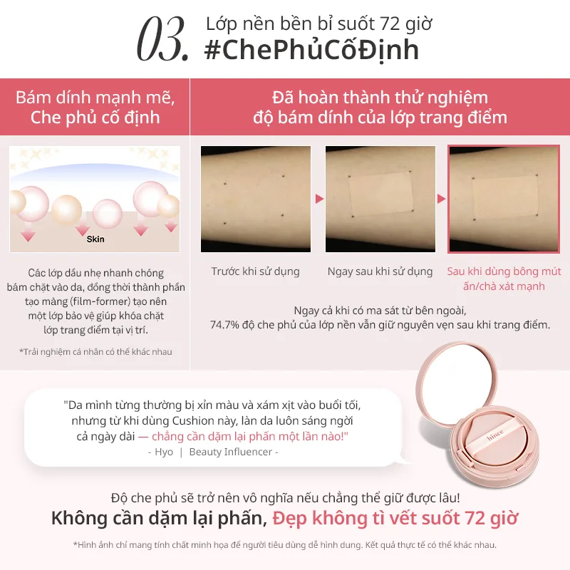 hince Cover Master Pink Cushion - Ảnh 5