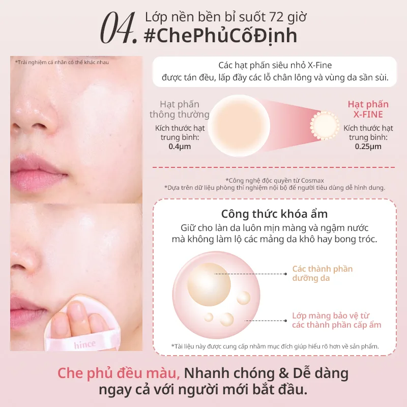 hince Cover Master Pink Cushion - Ảnh 4
